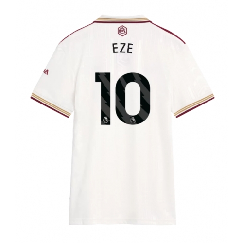 Billige Fotballdrakt Arsenal Eberechi Eze #10 Replika Tredjedrakt Dame 2025-26 Kortermet Billige Fotballdrakt Arsenal Eberechi Eze #10 Replika Tredjedrakt Dame 2025-26 Kortermet